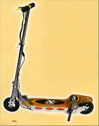 Electric Scooter on Fx2 Scooter Jpg  25470 Bytes